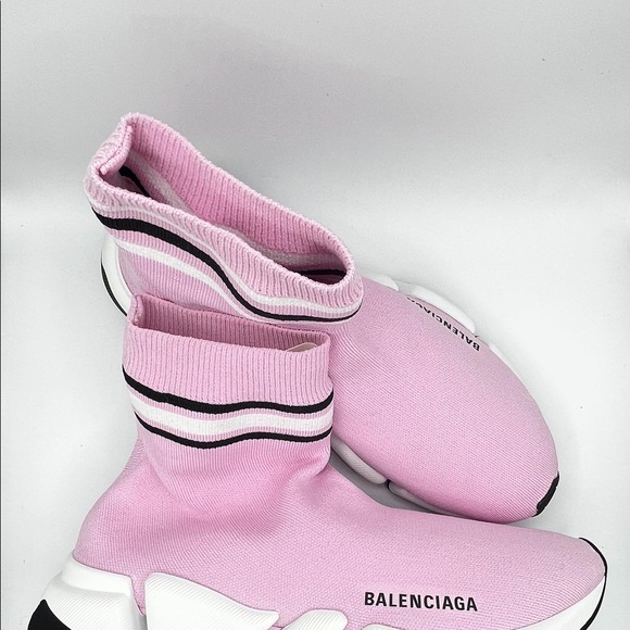 Balenciaga Speed 2.0. Sneakers in Pink Size 39 - Picture 5 of 6